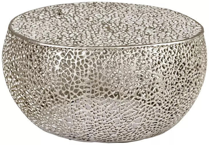Hidden Treasures Nickel Occasional Table Set