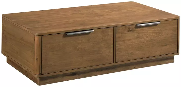 Hidden Treasures Blair Medium Stain Rectangular Cocktail Table