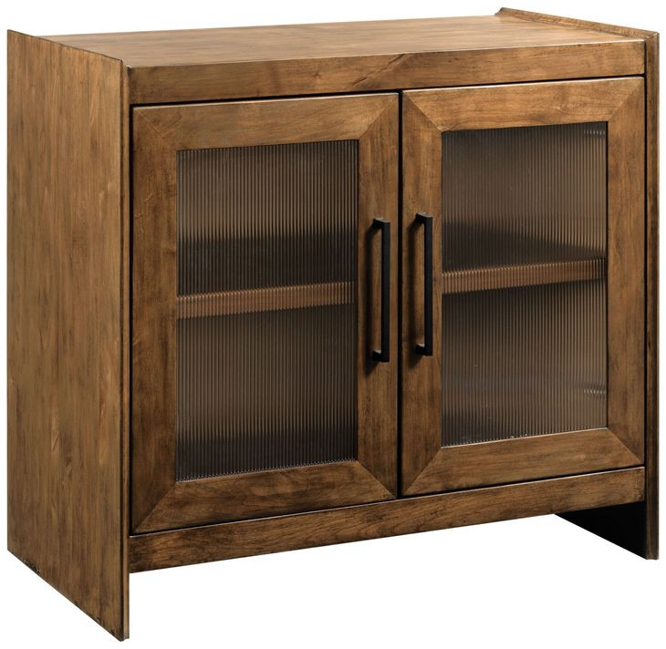 Abode Wagner Medium Stain 2 Door Accent Cabinet