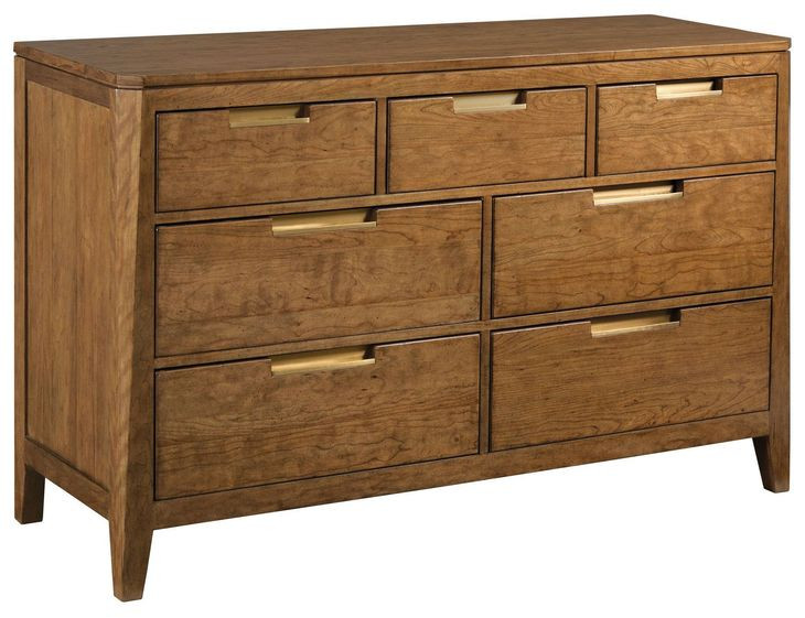 Aspire Scale Brown 7 Drawer Dresser