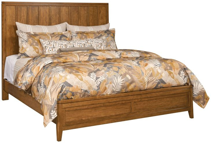Lineage Cherry California King Panel Bed