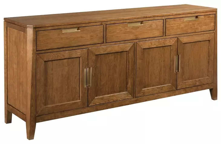 Aspire Strata Brown 74" TV Stand