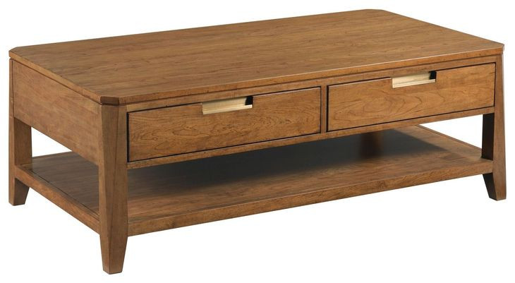 Aspire Profile Brown Rectangular Cocktail Table