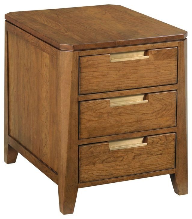 Aspire Profile Brown 3 Drawer Chest