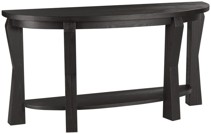 Freeport-Acquisitions Freeport Black D Shaped Sofa Table