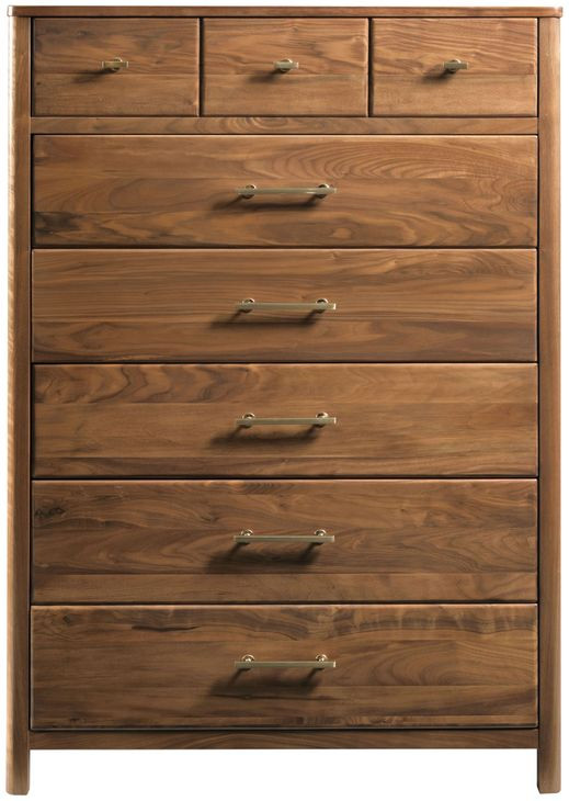 Monogram Walnut Rockwood Medium Stain 8 Drawer Chest