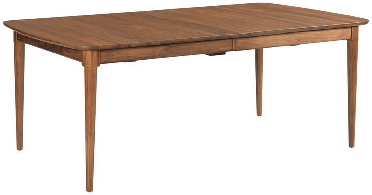 Monogram Walnut Hudson Medium Stain 116" Extendable Rectangular Dining Table