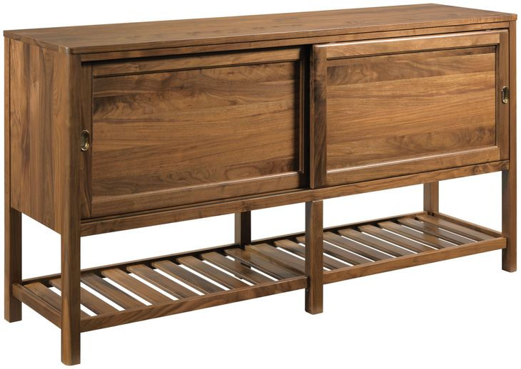 Monogram Walnut Roanoke Medium Stain 2 Door Buffet