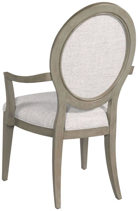 Clover Gray Upholstered Arm Chair