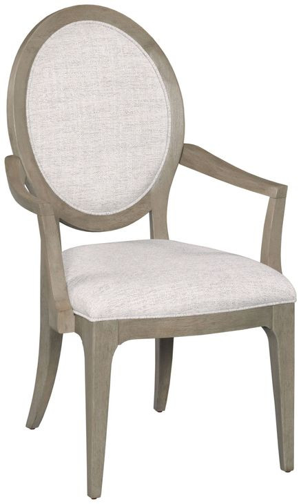 Clover Gray Upholstered Arm Chair