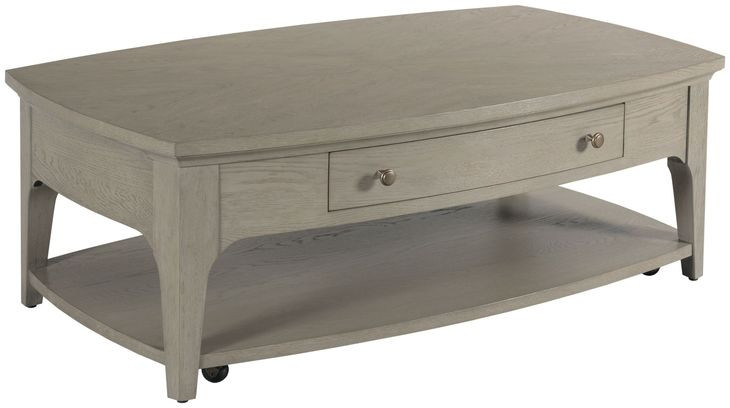 Avery Gray Oval Cocktail Table