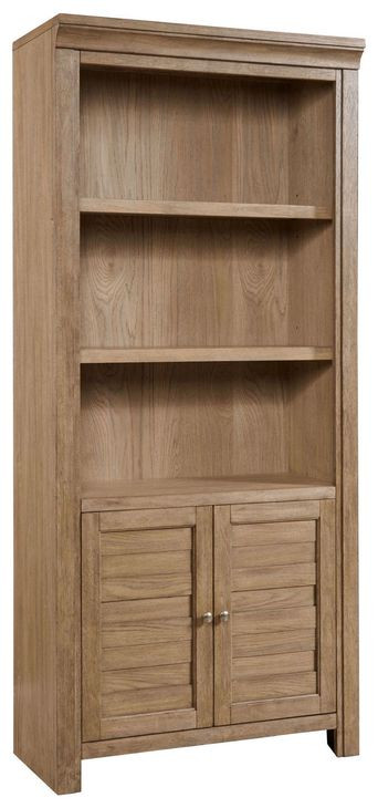 Providence Brown 2 Door Bunching Bookcase
