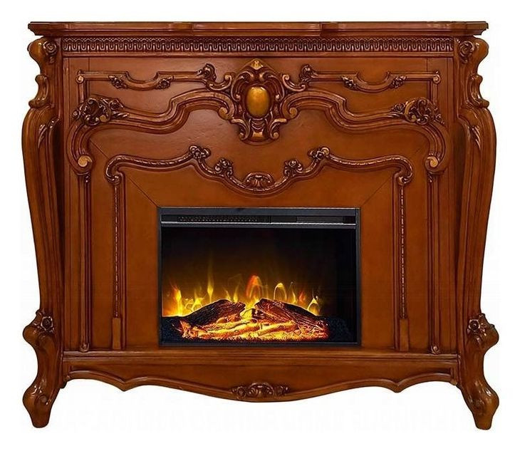 Picardy Honey Oak Rectangular Electric Fireplace