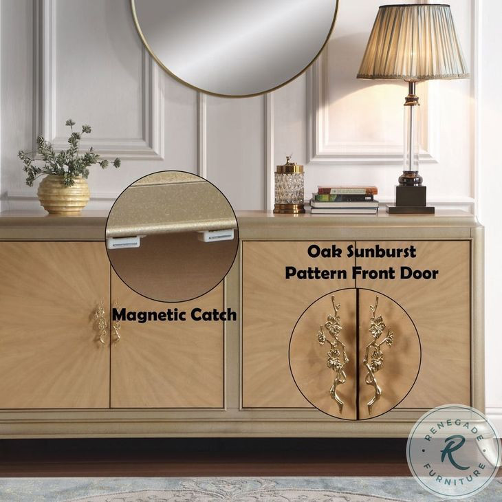 Acme Furniture Dodie Console Cabinet - Thumbnail 5