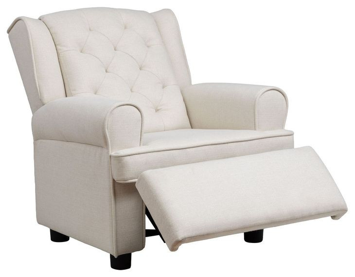 Amelia Natural Kids Push Back Recliner