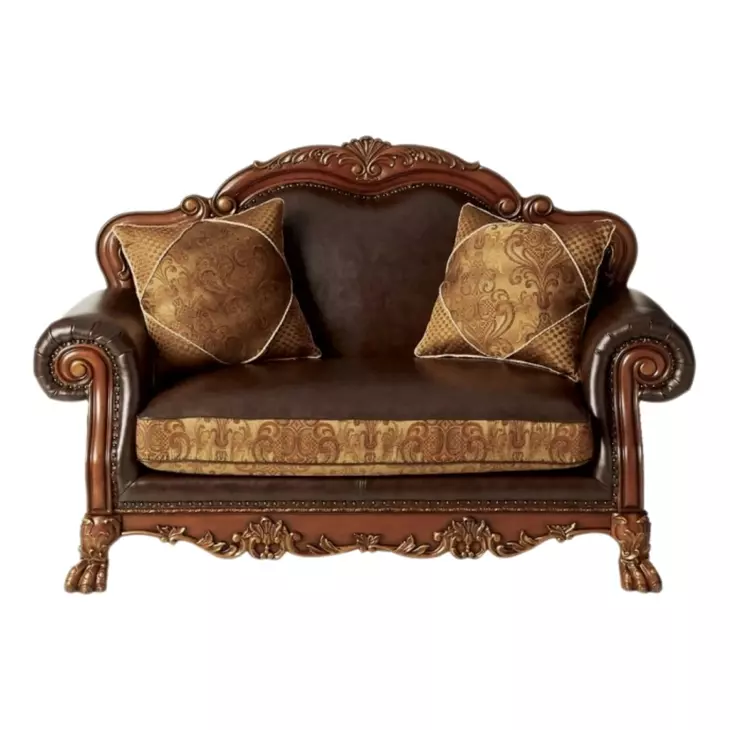 Dresden Brown 67" Loveseat