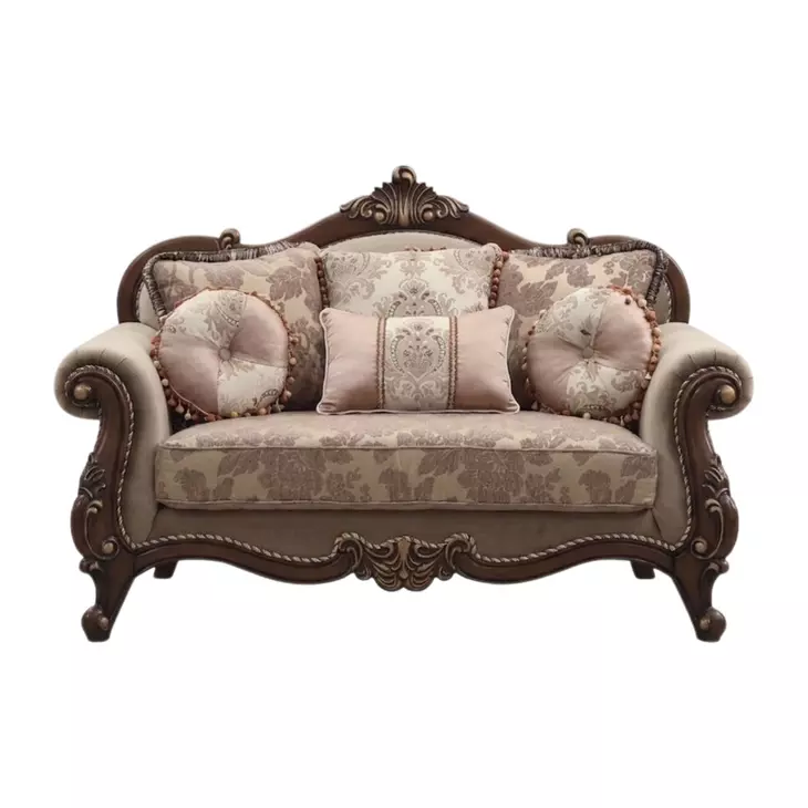 Mehadi Walnut 69" Loveseat