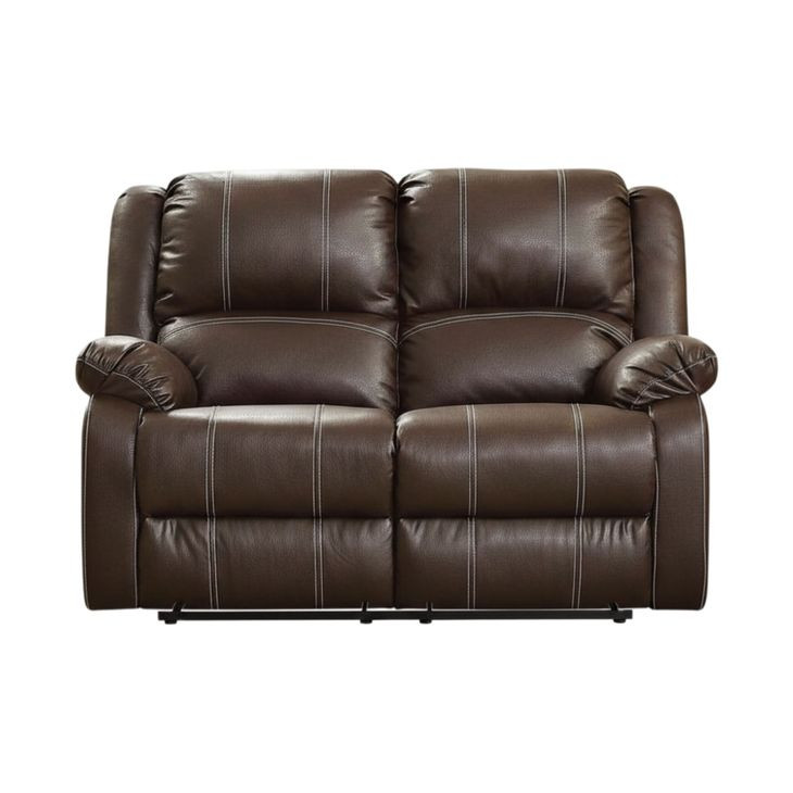 Zuriel Brown Reclining 60" Loveseat