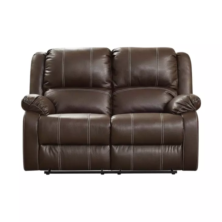 Zuriel Brown Reclining 60" Loveseat