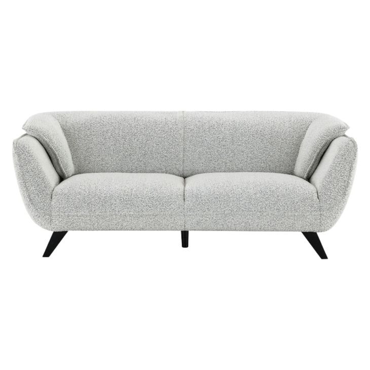 Nayeli Light Gray Boucle 86" Sofa