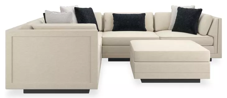 Fusion Beige Modular Sectional