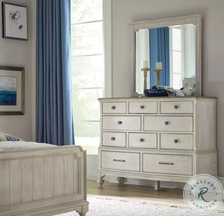 Ashbourne Chiltern Sun Washed Landscape Mirror