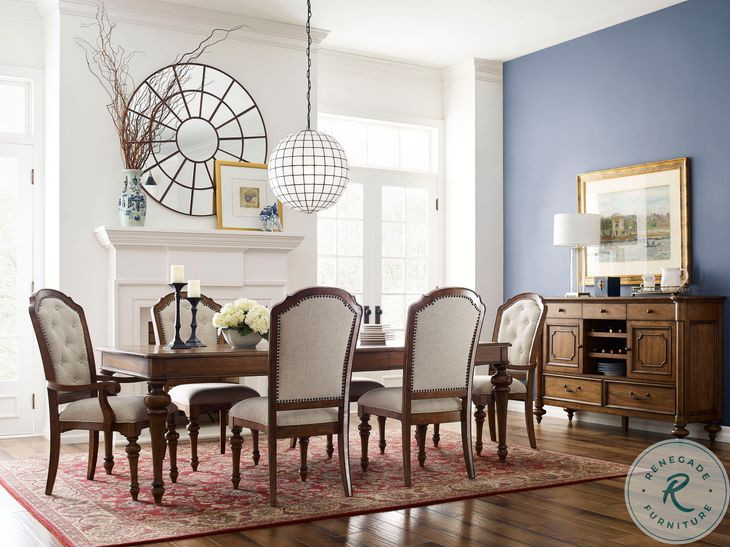 Berkshire Cognac Extendable Dining Room Set