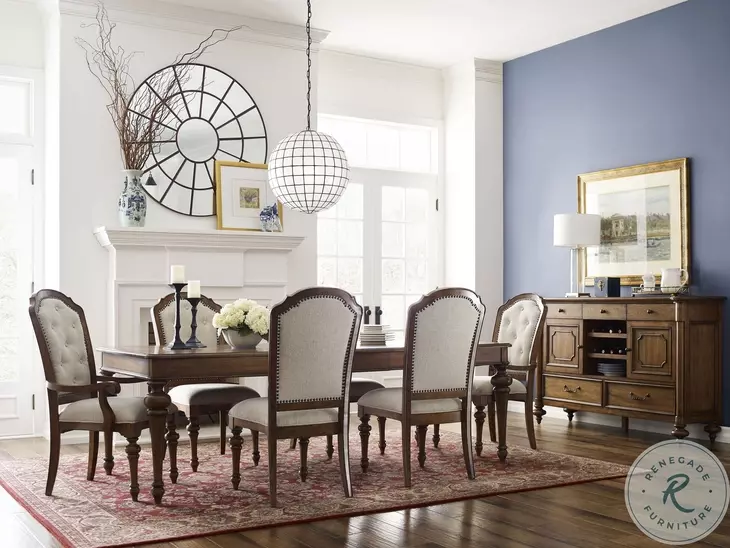 Berkshire Cognac Extendable Dining Room Set