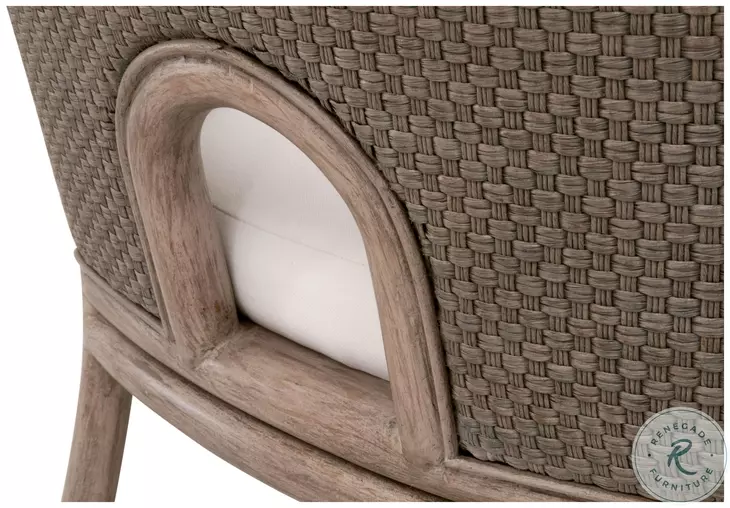 Adamo LiveSmart Peyton Pearl Performance Fabric Dining Chair Set Of 2