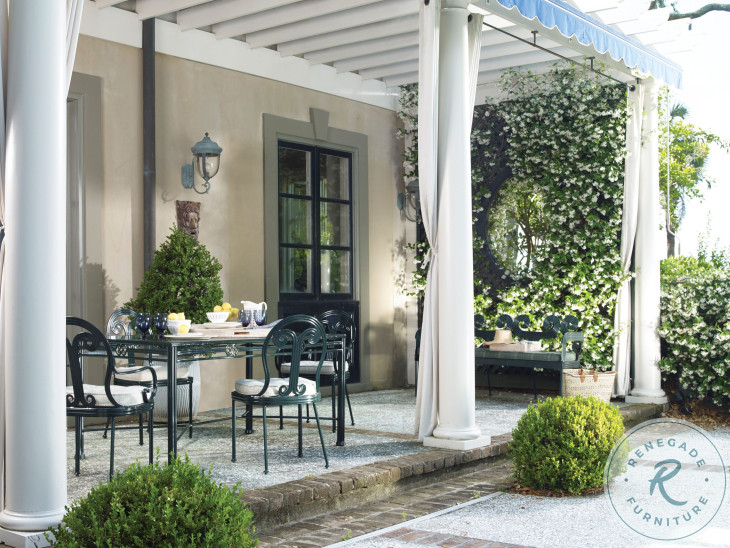 Augustine Litchfield Green Dining Side Chair