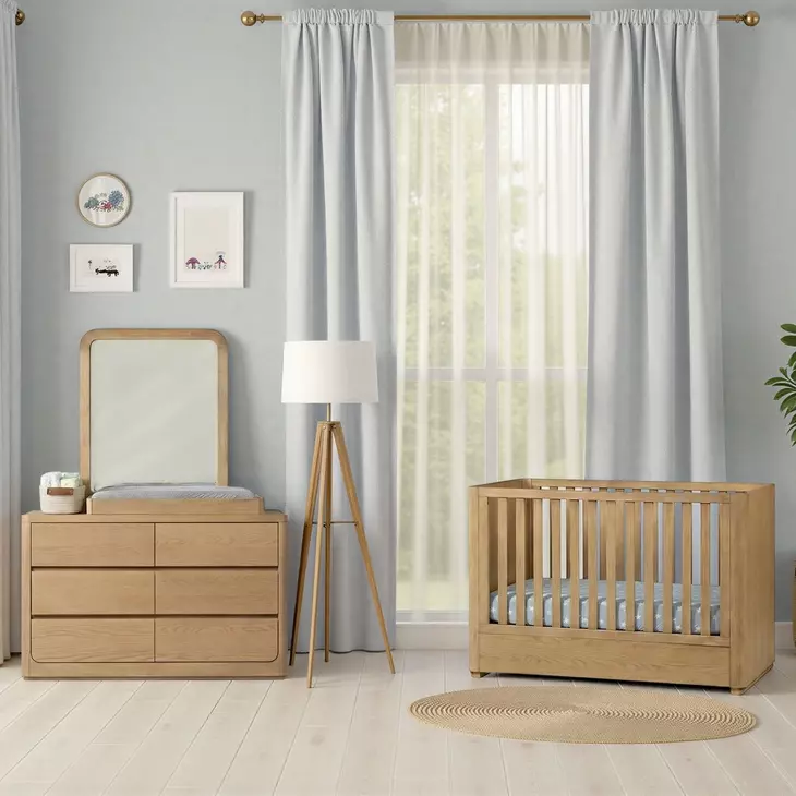 Modena Natural 6 Drawer Dresser