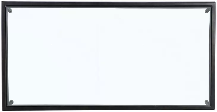 Jennings Black and Gold Rectangular Glass Top Cocktail Table