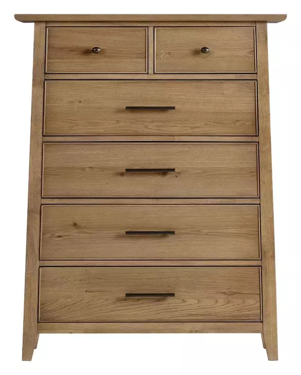 Jackson Golden Oak 5 Drawer Chest
