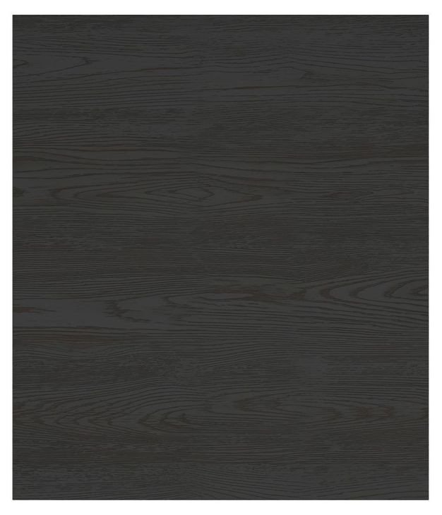 Atrium Black Rectangular End Table