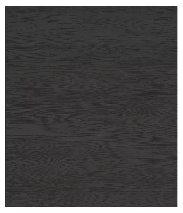 Atrium Black Rectangular End Table