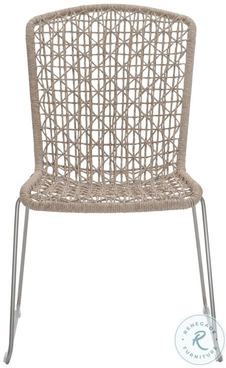 Carmel Hazelnut Outdoor Side Chair Set of 2