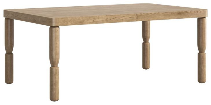 Verge Brown 94" Rectangular Dining Table