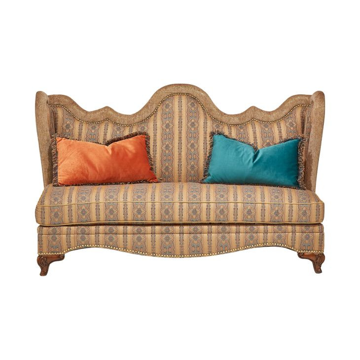 Grand Masterpiece Royal Sienna 78" Settee