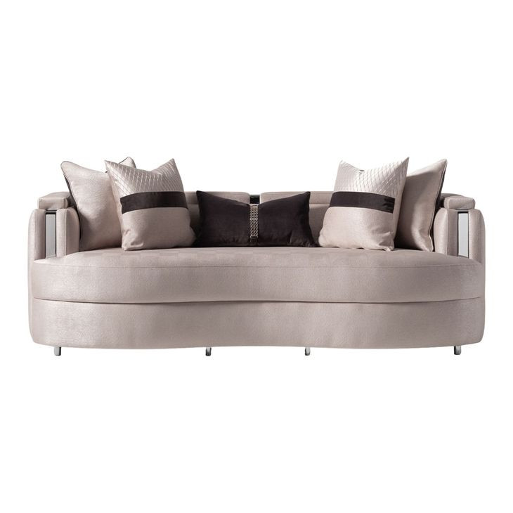 Carmela Zinc 104" Sofa