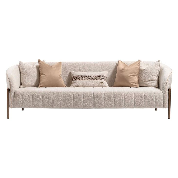 Lisbon Oyster 98" Sofa
