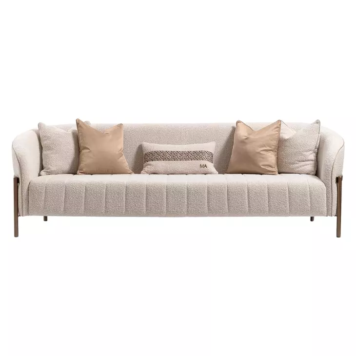 Lisbon Oyster 98" Sofa