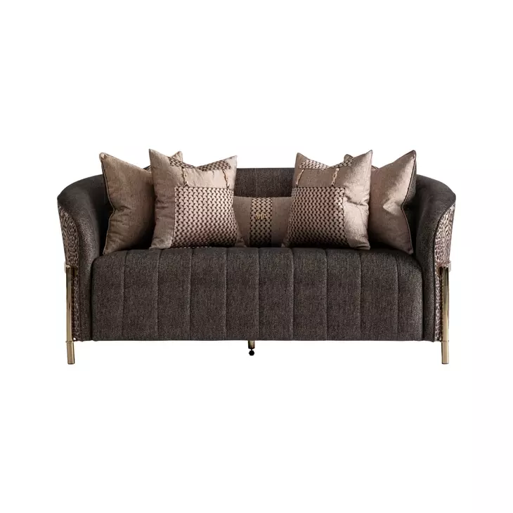 Lisbon Onyx 71" Loveseat