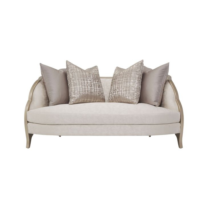 Malibu Crest Cloud White Loveseat