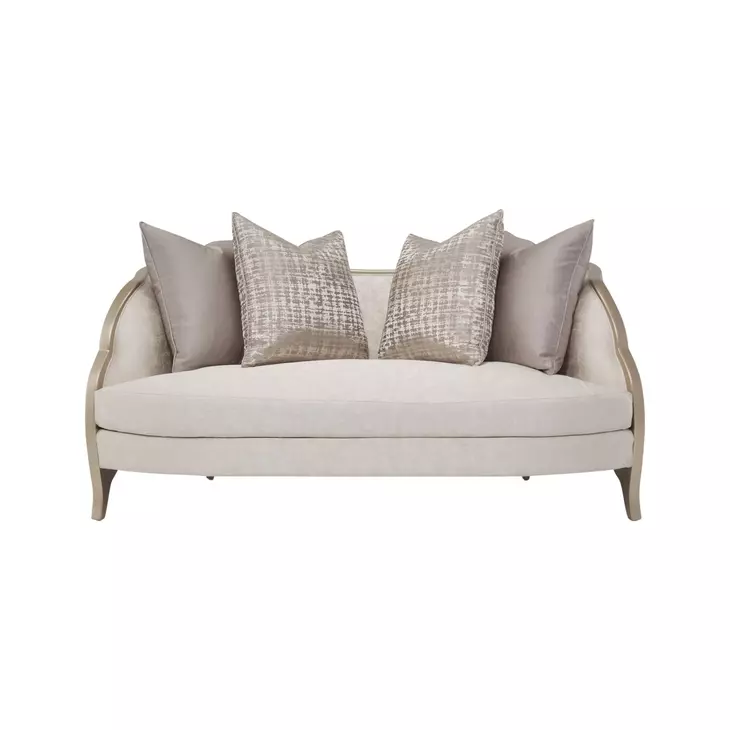 Malibu Crest Cloud White 70" Loveseat