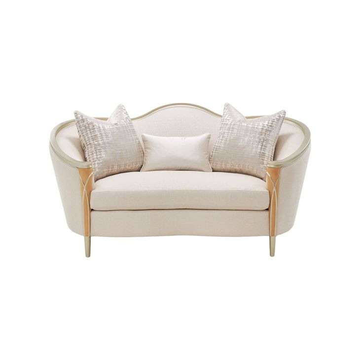Villa Cherie Caramel Loveseat