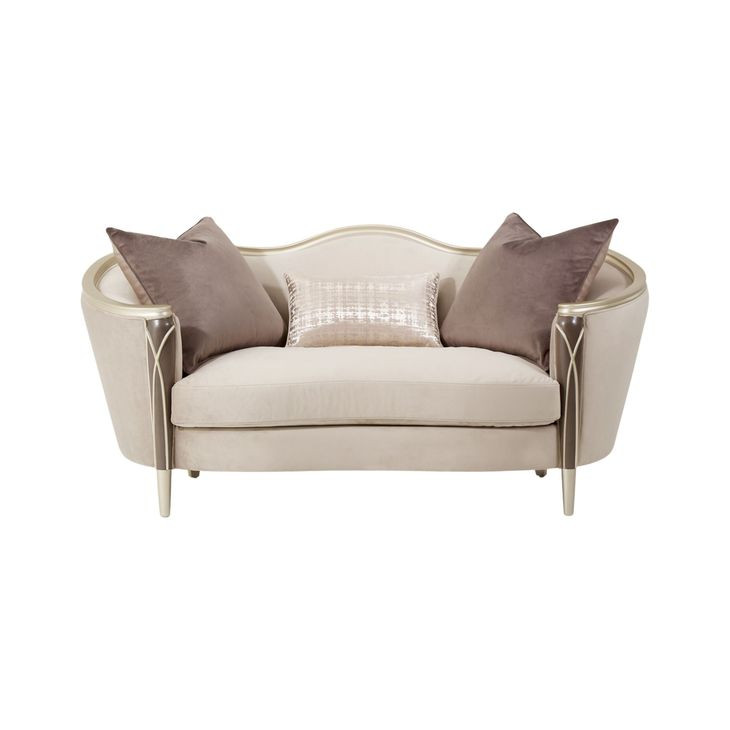 Villa Cherie Porcini 71" Loveseat