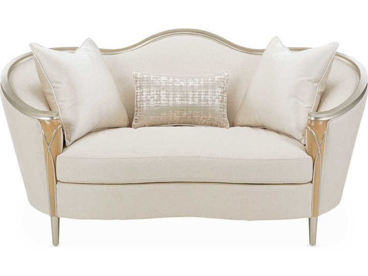 Villa Cherie Caramel Loveseat