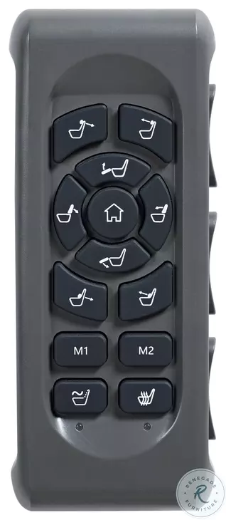Aiden Almond Triple Power Glider Recliner with USB Port