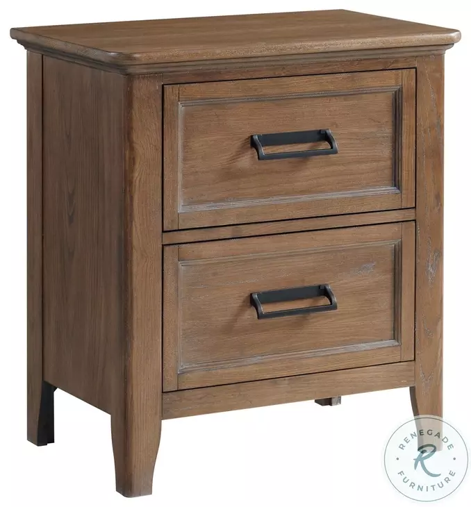 Alta Harvest Brown Nightstand