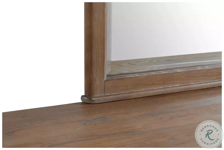 Alta Harvest Brown Dresser Mirror